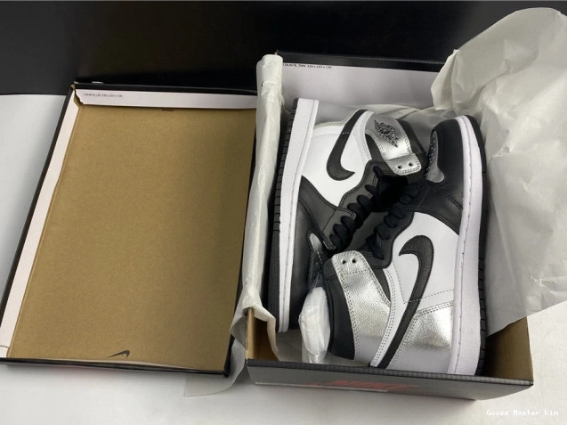 SILVER TOE CD0461-001 OG JORDAN AIR HIGH WMNS 1 0613